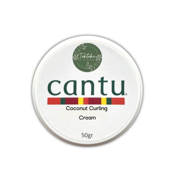 Gambar Resmajayaa Cantu Coconut Curling Cream - Natural Curly Hair - 50gr dari resmajayaa undefined Tokopedia