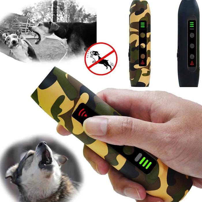 Gambar Handheld Ultrasound Dog Repeller Flashlight Portable Anti Barking Training Device USB Charge Dog Deterrent with Flash Light LED dari Titan Industries undefined Tokopedia