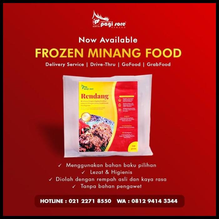 Gambar Terlaris Rendang Padang Frozen by Pagi Sore Kemang Best Seller - 0 dari Zuan Store3 undefined Tokopedia