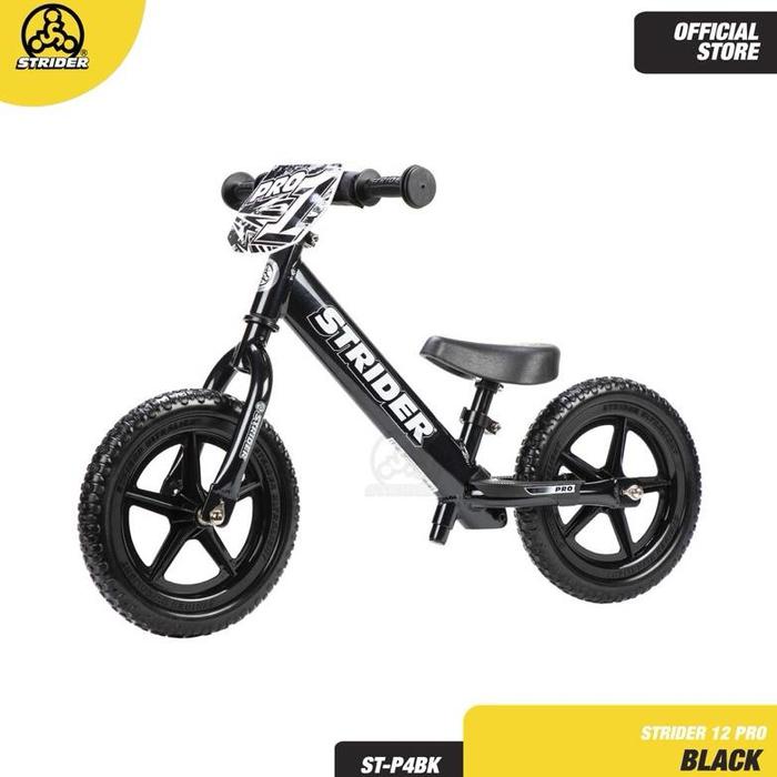 Gambar Strider - Balance Bike 12 Pro Pearl Black | Metallic Maroon | Strider Bike | Ages 1.5+ (Free Standing) - Pearl Black dari GROSIR URHEIEP739 undefined Tokopedia