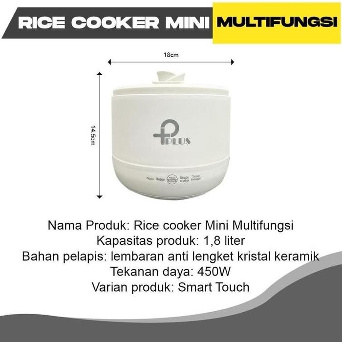 Jual [PPLUS] Magic com mini 1.5 Liter Anti Lengket Serbaguna Rice ...