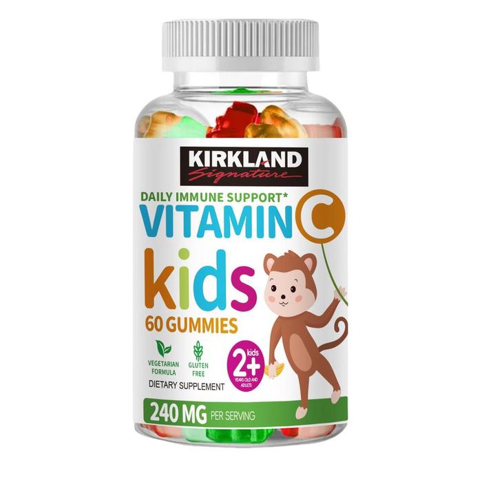 Gambar KIRKLAND PERMEN KARET VITAMIN C UNTUK ANAK - DUKUNGAN KEKEBALAN TUBUH SETIAP HARI - 60pcs dari STARS STOREE undefined Tokopedia