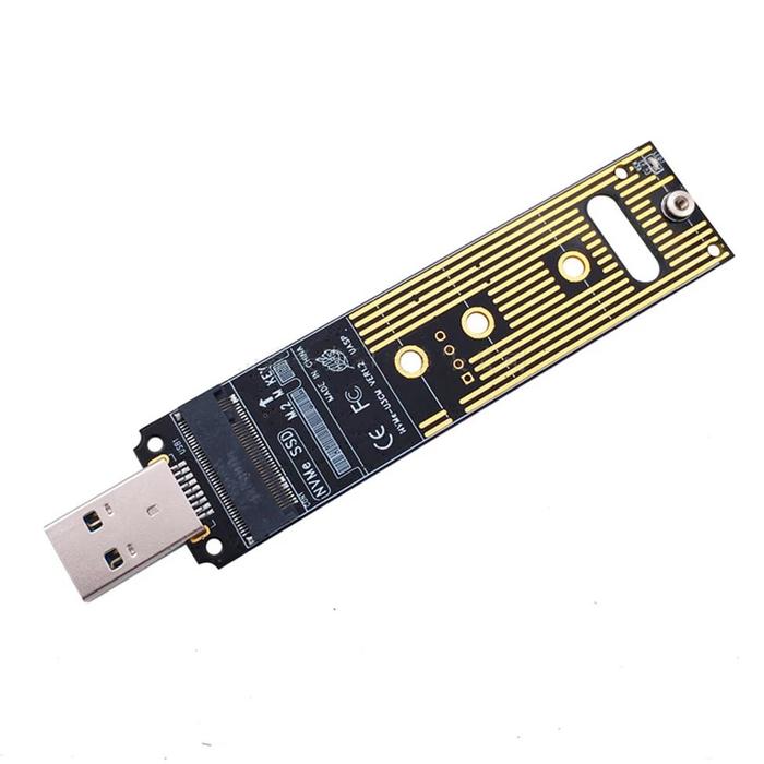 M2 Nvme Ssd To Usb 31 Adapter Usb31 M2 Nvme Usb 31 Adapter Jms583 Chip M2  Nvme To Usb Card Reader For Pci-em2 Nvme Ssd