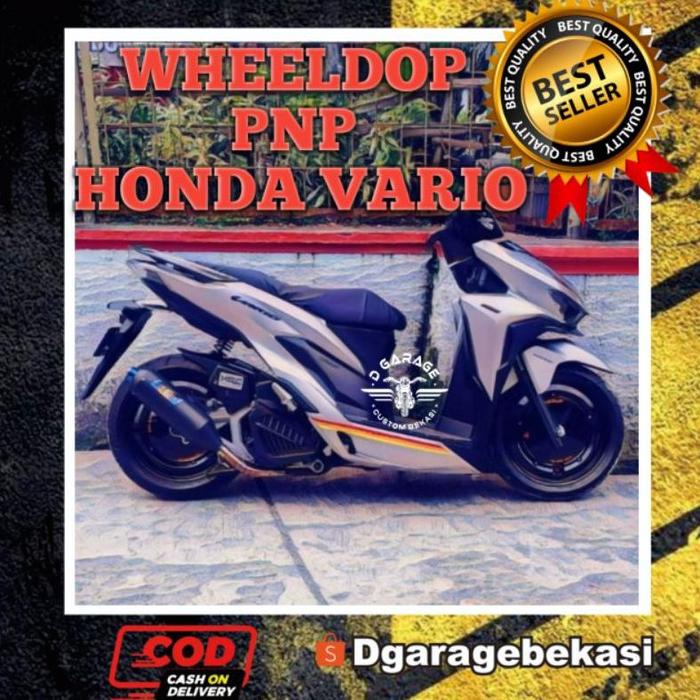 Gambar WHEELDOP HONDA VARIO cc wildop wheldop Velg R14 R 14 Ring 14 Berkualitas - Depan Belakang dari Iwan_Stor undefined Tokopedia