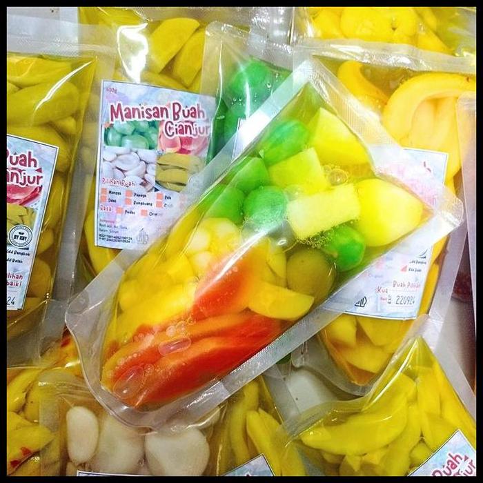 Gambar MANISAN BUAH MIX CAMPUR 600 GRAM ASINAN BUAH BY KNY PROMO MANISAN BUAH TERBARU - ORIGINAL dari ChocoRegal undefined Tokopedia
