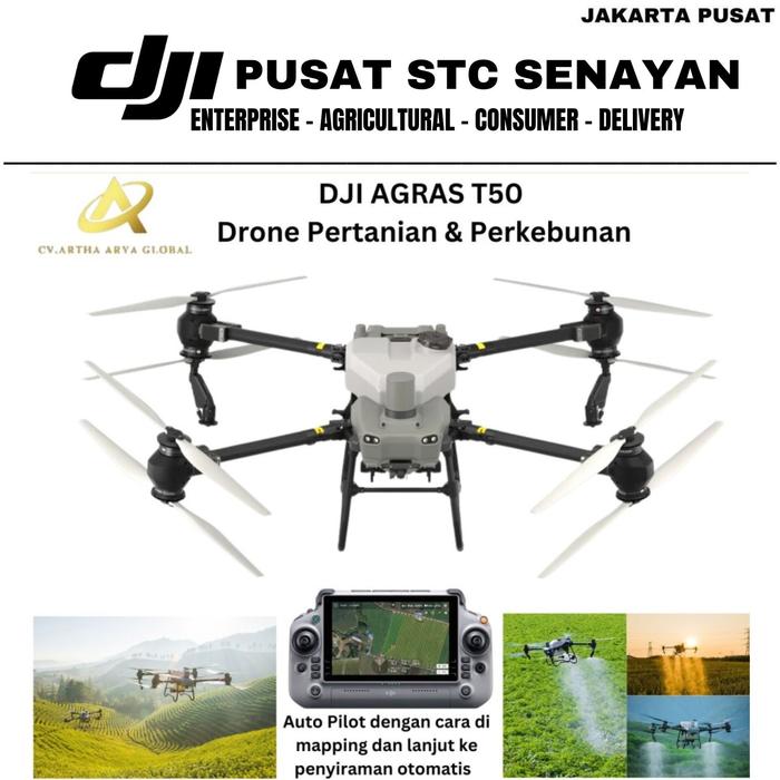 Gambar DJI Agras T50 Original / Drone Pertanian / Drone Perkebunan Buah Padi Garansi 1 Tahun Drone Kamera - Split 1 dari DJI Pusat Senayan STC undefined Tokopedia