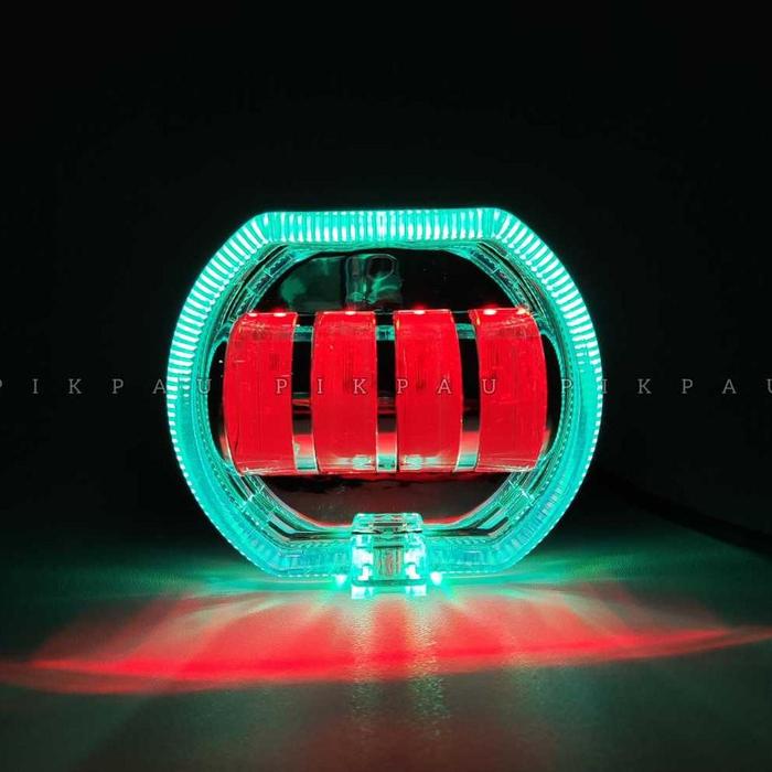 Gambar MKL LAMPU PROJIE BILED 4 MATA ORIGINAL CAHAYA LEBAR FULL ALUMINIUM WATERPROOF - Tosca DE Merah, Kuning Putih dari Totongg klj midut778 undefined Tokopedia