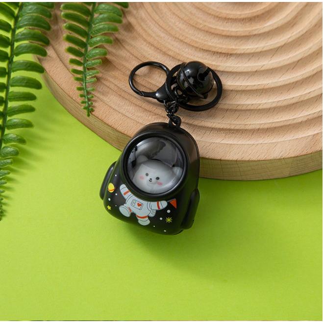 Gambar Gantungan Kunci Backpack Cat Bear/Gantungan Tas 3D/Gantungan kunci pasangan/Gantungan Mobil Motor Karakter Lucu - Hitam dari SweetHome.ID undefined Tokopedia