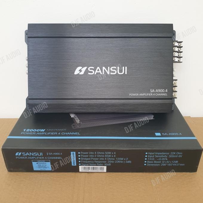 Gambar Promo / Terlaris Power Sansui SA-A900.4 - 4 Channel - SA A 900.4 - Power Amplifier Ampli Audio Mobil 4 Ch Terbaik - Kardus dari Verde Venturer undefined Tokopedia