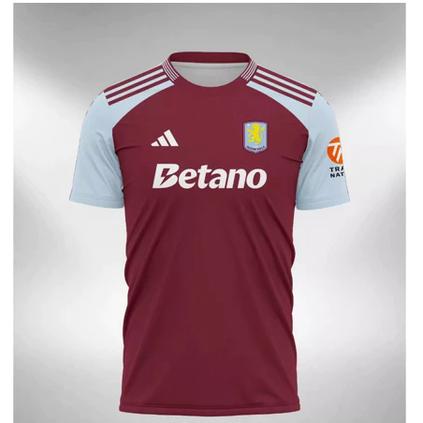 Gambar Jersey Aston Villa Home Away 3rd 2024 2025 - HOME, S dari Echo Jerseys123 undefined Tokopedia