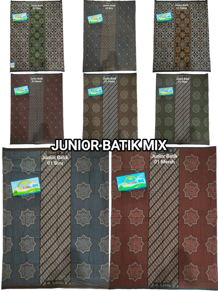 Gambar 10pcs (SERI) Sarung Tenun Al Samsi BATIK MIX MOTIF DUS BARU Signature - JUNIOR BATIK dari Batik Kulon Pekalongan undefined Tokopedia
