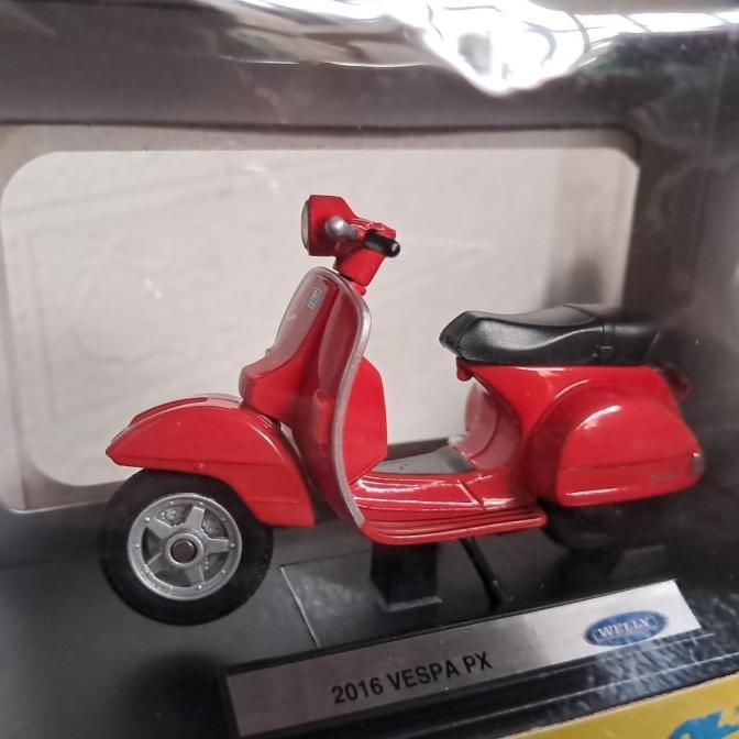 Gambar Diecast Vespa Px New Px 2016 Pxe Excel 150Cc Miniatur Die Cast Motor Classic Welly Skala 1:18 Pajangan Mainan Anak Souvenir Kado Ulang Tahun Hiasan Rumah Meja Kantor Dashboard Mobil Uaj [Terlaris] [Terbaru] dari GIANT IND undefined Tokopedia