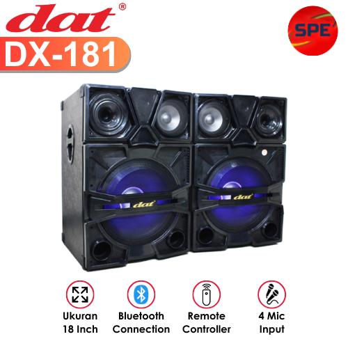 Gambar SPEAKER ACTIVE DAT UKURAN 18 INCH DX181 GARANSI RESMI (MEDAN) dari Surya Prima Elektronik undefined Tokopedia