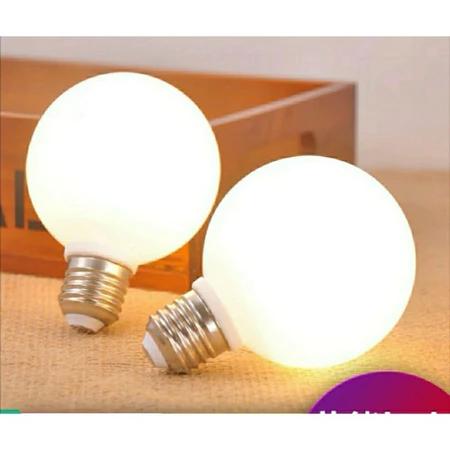 Jual Ministar Bohlam Kaca Susu G80 g95 4w 7w E27 Bohlam Bola Dunia - Main Image