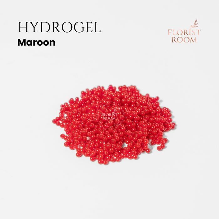 Gambar Hydrogel Floral Colour ±20gram - Tanaman - Vas Bunga - Maroon dari Florist Room undefined Tokopedia