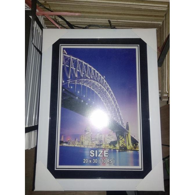 Gambar Pigura Frame Bingkai Foto 12 R / A3 Fiber - Hitam dari Mundur Maju Tengah undefined 3 Tokopedia