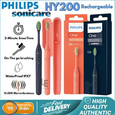 Gambar Philips Sonicare Electric Toothbrush HY1200 Sikat Gigi Elektrik - Hitam dari DHIKOZ undefined Tokopedia