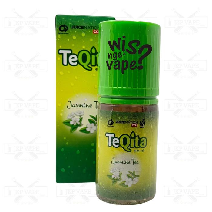Teqita Saltnic 30ml - Tea Salt Liquid By Jnc X Vapehitz - Peach Tea