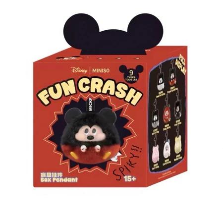 Gambar MINISO - Disney Mickey Mouse Fun Crash Vinyl Plush Keychain Series Mystery Blind Box - BLINDBOX dari TOYADDICT undefined Tokopedia