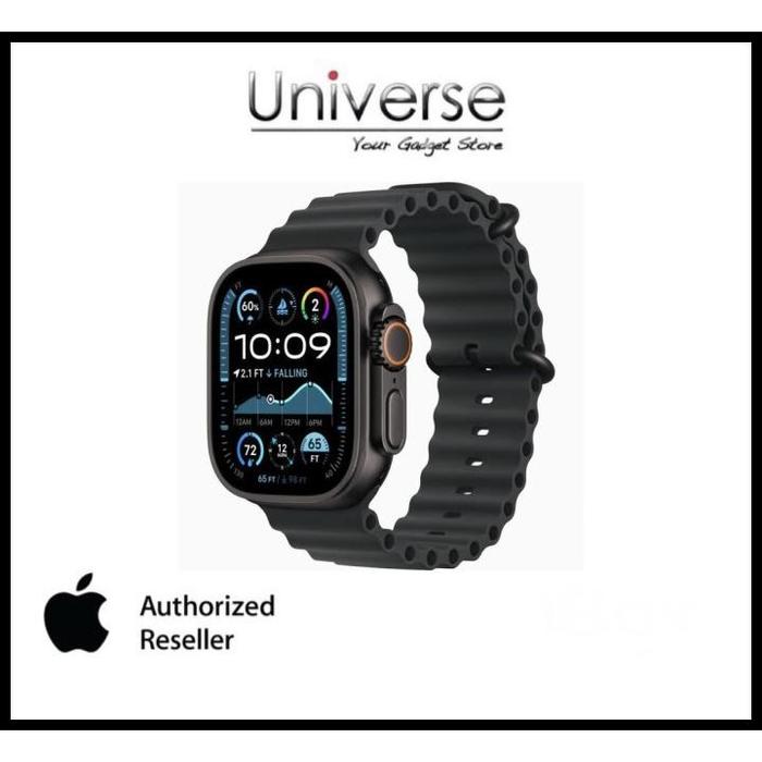 Apple Watch Ultra 2024 Black Titanium With Ocean Band Garansi Resmi  Apple Indonesia Ibox Original Best Quality Termurah