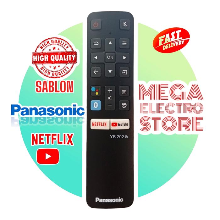Gambar Remote Tv PANASONIC Android Smart - Biru dari Mega Electro Store undefined Tokopedia