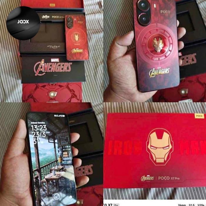 Gambar Poco X7 pro 5G SE IronMan Garansi Resmi - Second New dari JooXShop1 undefined Tokopedia