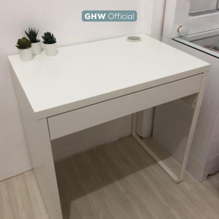 Jual GHW MICKE Meja belajar anak 73x50 cm Komputer, putih, meja