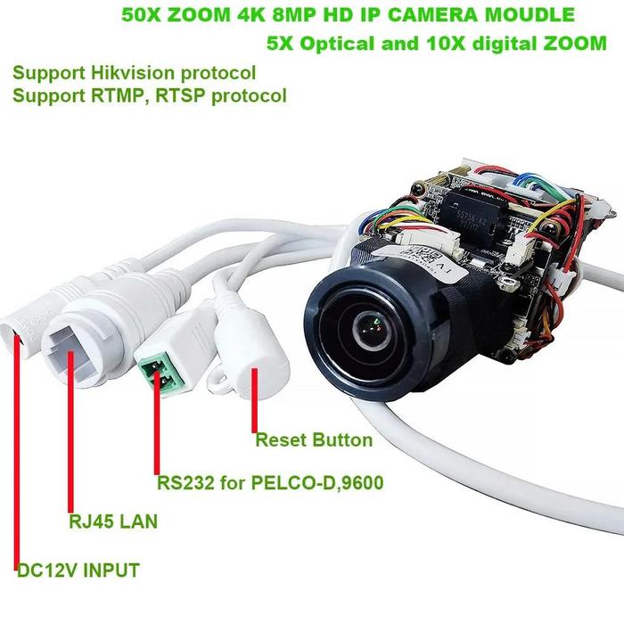 Gambar Kamera Ip Poe Imx415 Zoom 4K 8Mp 50X Zoom Hikvison Protokol Rtmp Ivm4200 P2P Onvif Sd 256Gb Kamera Ip dari Weriles Market undefined Tokopedia