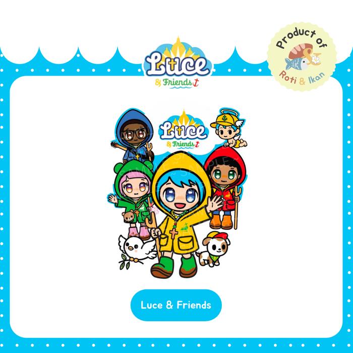 Gambar Gantungan kunci Yubelium 2025 Luce & Friends (group) | 2 sisi gambar, 2 sisi akrilik - Luce & Friends, O-Ring dari Roti dan Ikan undefined Tokopedia