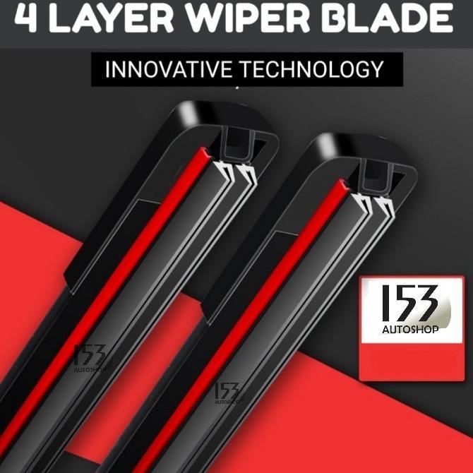Gambar Wiper Fleksibel 4 Lapis Karet - 24 dari GearPro Tools undefined Tokopedia
