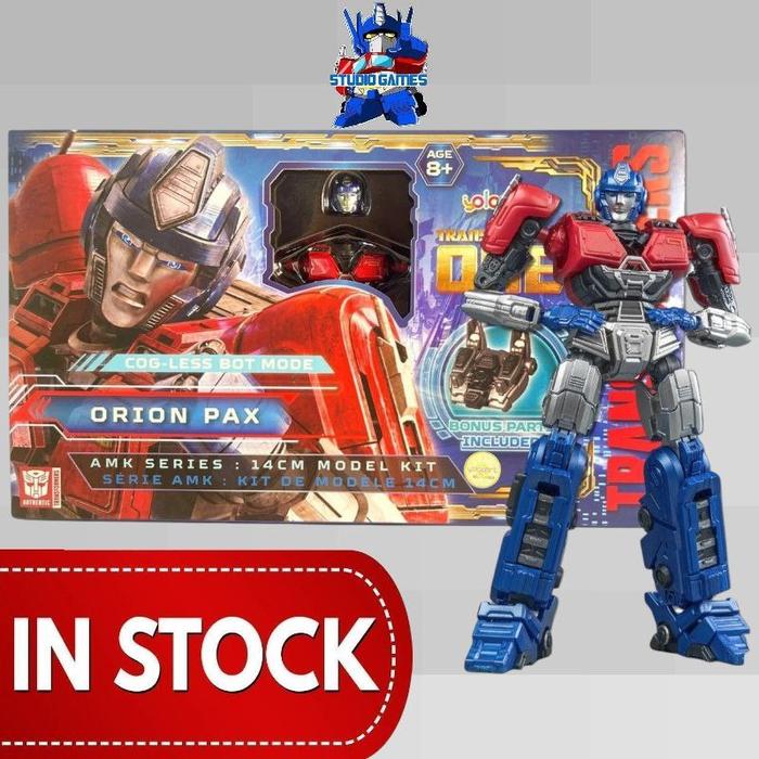 Gambar YOLOPARK AMK Series Transformers ONE Cog Less Mode - Orion Pax / Optimus Prime - B-127 / BumbleBee - Elita-1 - D-16 / Megatron Model Kit - ORION PAX dari Studio Hobby undefined Tokopedia