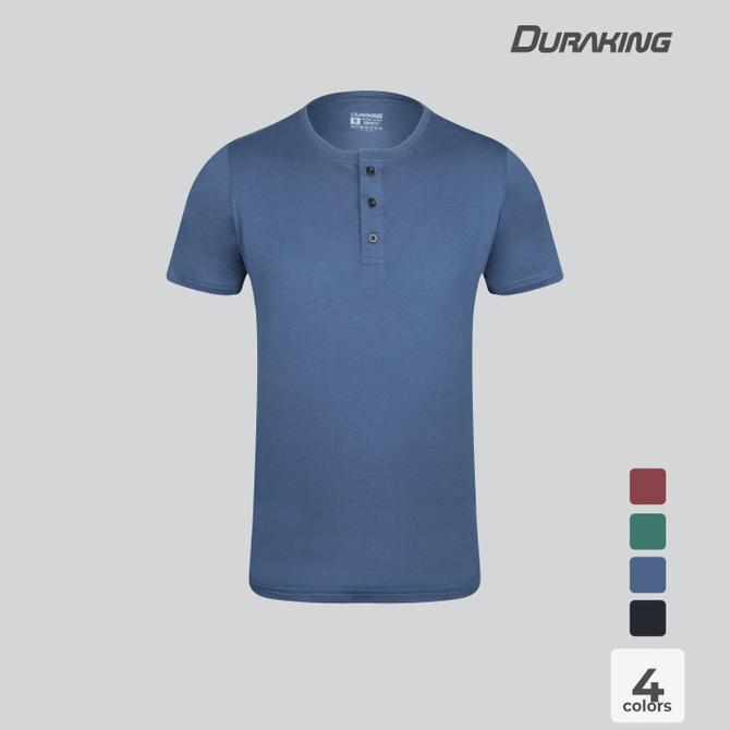 Gambar Duraking Daily Wear Tencel Cotton Basic Button Tee - S, Black dari Verro Man store undefined Tokopedia