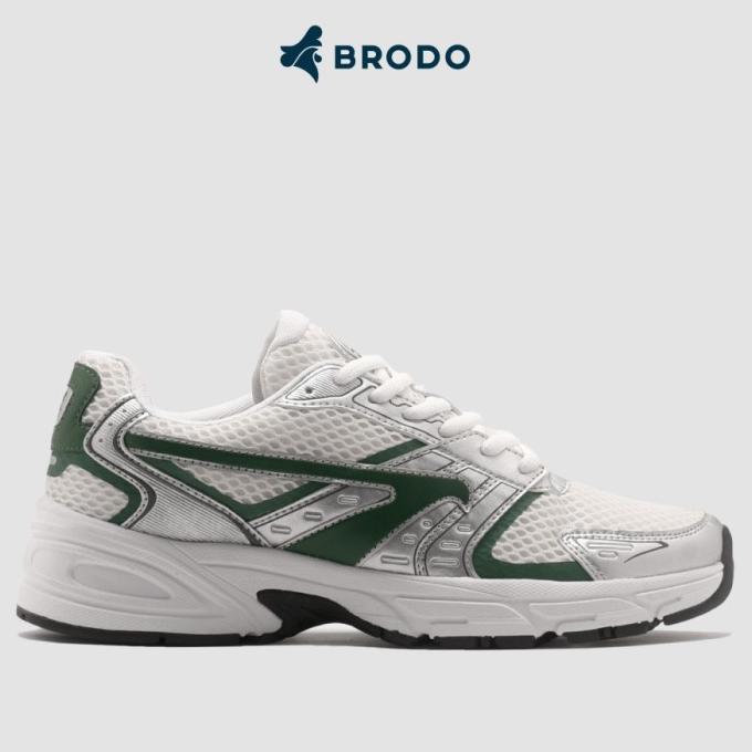 Gambar BRODO - Ace Neptune Silver Green WS [Sneakers] - 37 dari Bold Man wear undefined Tokopedia