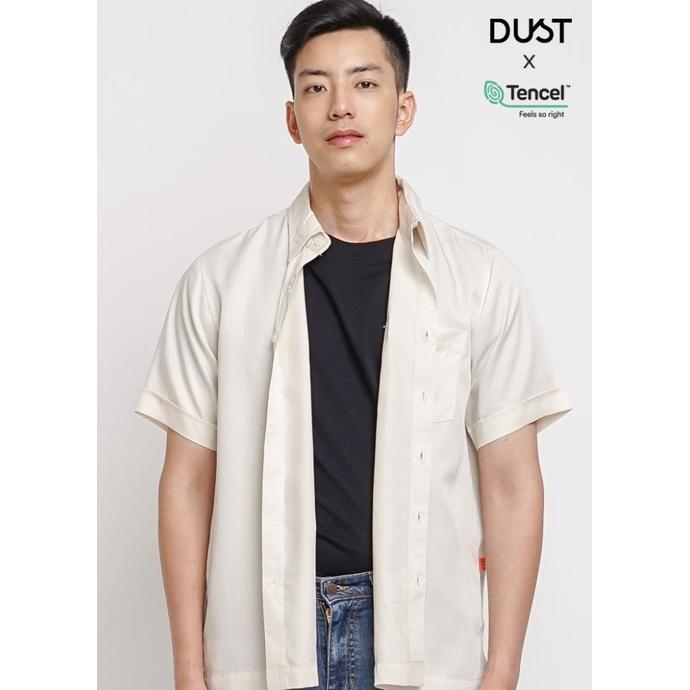 Gambar DUST - Kemeja Nadi Cream TENCEL Carbon Zero Comfease (DM. 1424) - S dari Mister Modass undefined Tokopedia