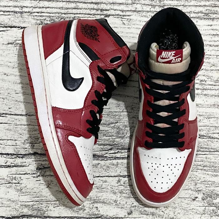 Sepatu Nike Air Jordan Retro High Chicago Second Size 425