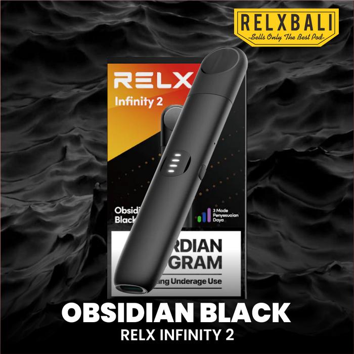 Gambar RELX Infinity 2 Device 100% Original - Obsidian Black dari Relx Bali undefined Tokopedia