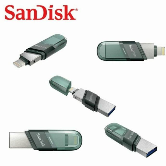 Stok Terbatas Sandisk Ixpand Mini 128gb Otg Flash Drive For Iphone Ipad
