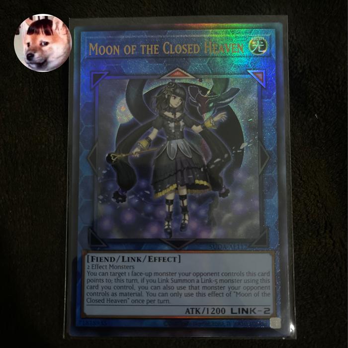 Gambar Yugioh OCG AE SUDA-AE112 Moon of the Closed Heaven - UL dari RazztaaCard undefined Tokopedia