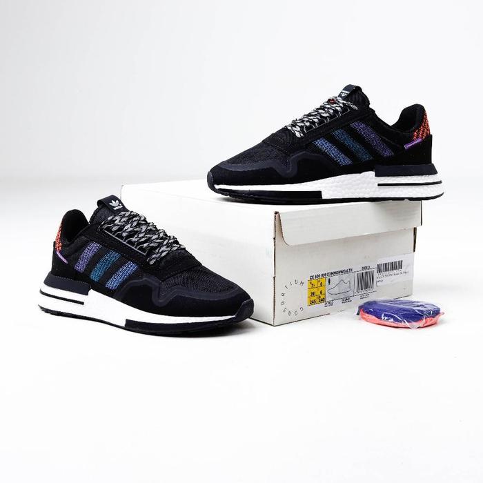 Jual (VLTAVN) Sepatu Adidas ZX 500 RM Boost OG Black Colorway 41