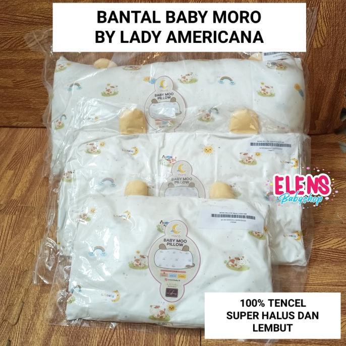 Gambar Bantal bayi moro pillow 100% tencel by lady americana - L (53x27cm) dari fairytale3 undefined Tokopedia