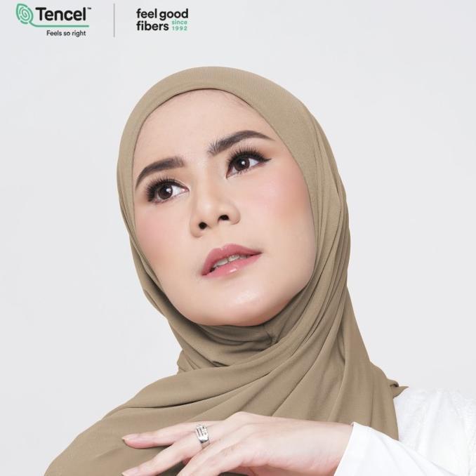 Gambar Nabillasyal | Aisha Series Tencel | Instan Hijab - Mocca Tencel dari Zayyina syari&#39;i store undefined Tokopedia