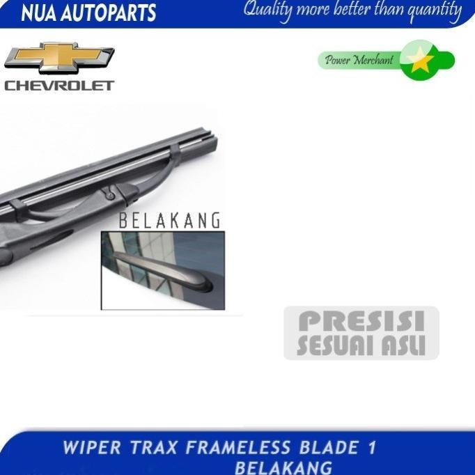Gambar WIPER MOBIL CHEVROLET TRAX FRAMELESS BLADE SET DEPAN BELAKANG - Belakang dari Toko_KMJ undefined Tokopedia