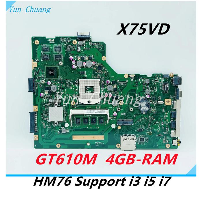 Jual X75VD Mainboard For ASUS X75VC X75VB X75VD X75V