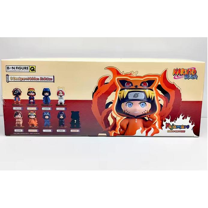 Gambar Bandai Namco B&N BN Figure Q Blind Box Naruto Shippuden Pajamars / Naruto Pyjamas Series - Boxset dari Hobbiesland_NEW undefined Tokopedia