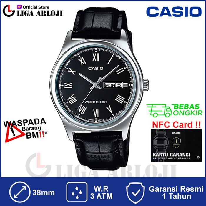 Gambar CASIO MTP-V006L-1BUDF - Jam Tangan Pria - Tali Kulit - MTPV006L dari Liga.Arloji undefined Tokopedia