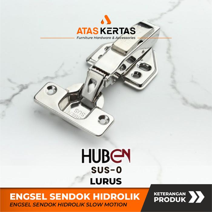 Gambar SUS engsel sendok huben slow motion stainless steel - Engsel lemari - engsel pintu kabninet kitchen set - LURUS dari Atas kertas undefined Tokopedia