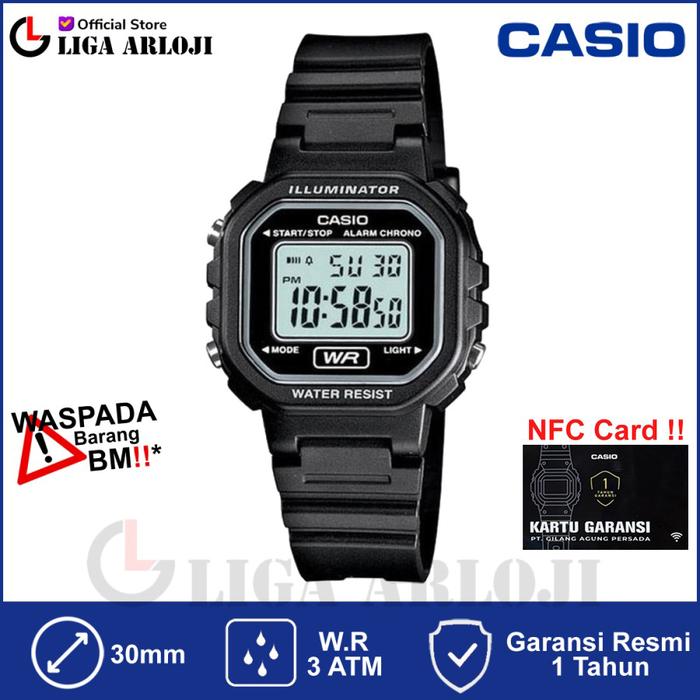 Gambar CASIO LA-20WH-1ADF - Jam Tangan Anak / Wanita Digital LA20WH LA20WH-1A dari Liga.Arloji undefined Tokopedia