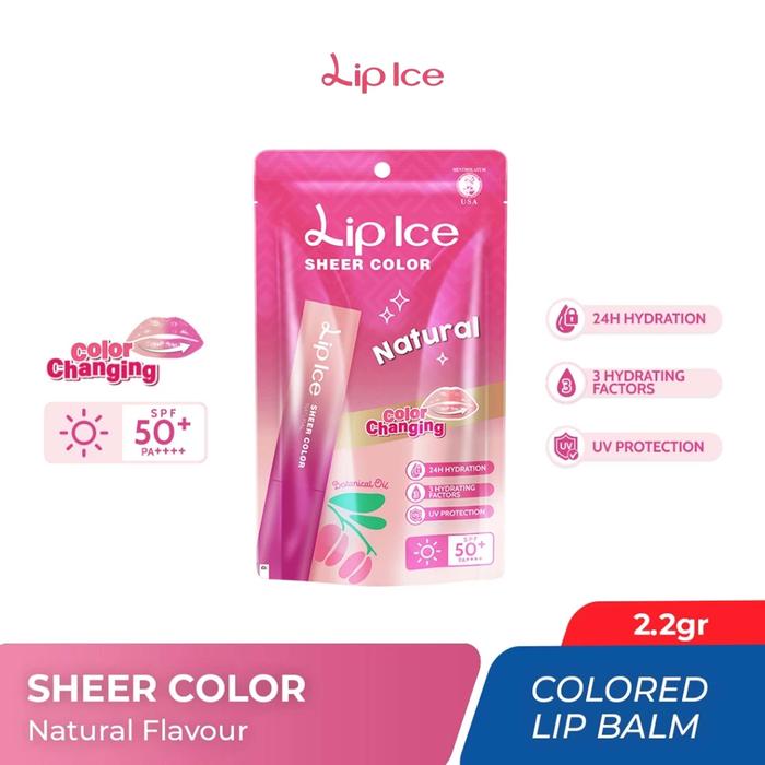 Gambar LIP ICE Sheer Color Lip Balm 2,2gr - LIP ICE Natural dari madame fany undefined Tokopedia