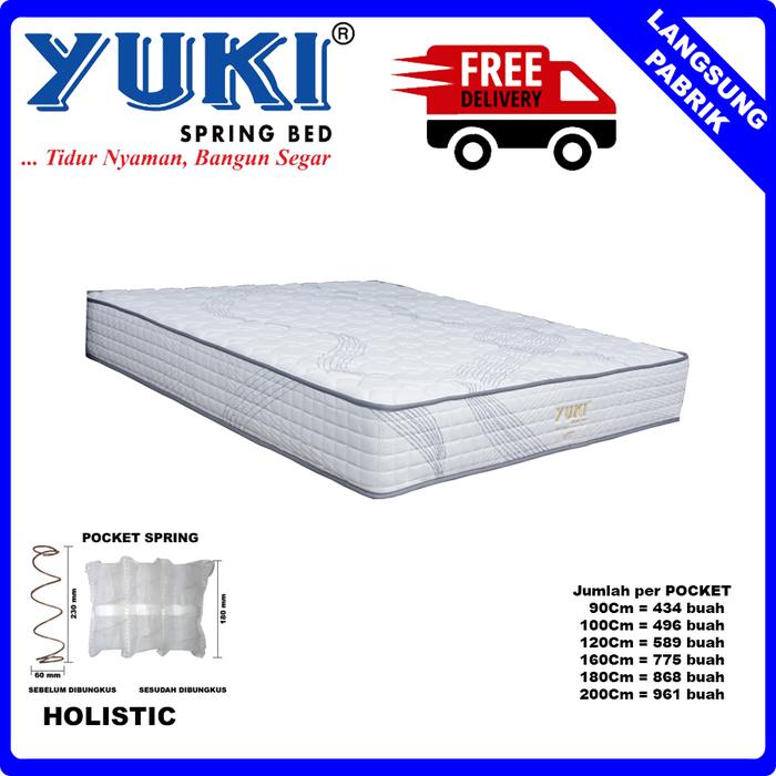 Gambar Matras Holistic Uk 90 100 120 160 180 200 - Abu-abu, 90Cm Matras dari Yuki Spring Bed undefined Tokopedia