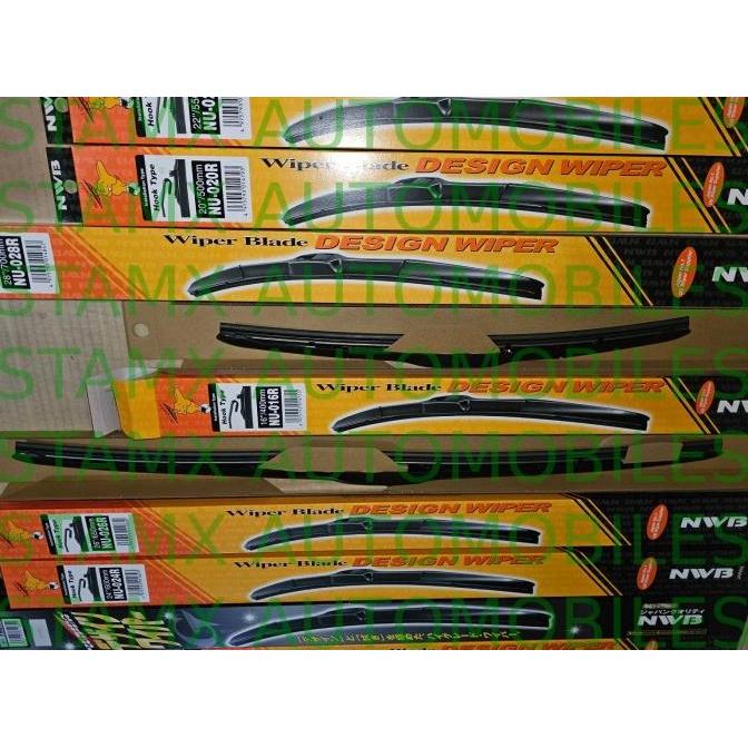 Gambar Wiper NWB Design Hybrid JAPAN uk. 14 16 17 18 19 20 22 24 26 28 30 - DESIGN 14 INCH dari Toko_KMJ undefined Tokopedia